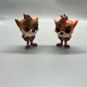Crash’s Bandicoot Pops (Original and Flocked)